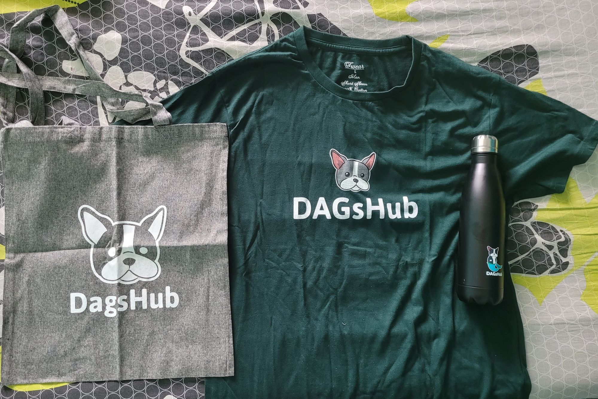 Photo courtesy of Uktarsh Tomar who previously earned DagsHub swag! (Disclaimer: exact DagsHub swag will vary)